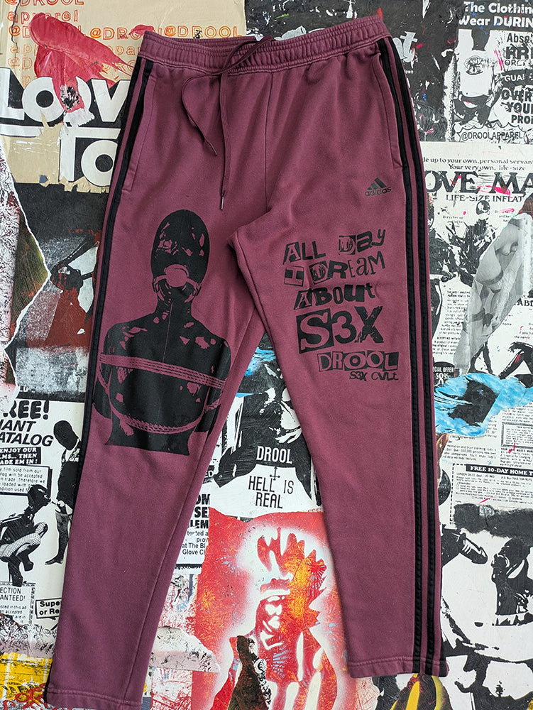 FOMO Collection A.D.I.D.A.S. Manifesto Sweatpants - L(30" waist, 38" length) - 9026