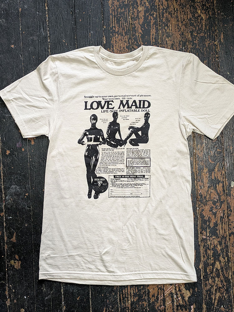 Love Maid Unisex T-Shirt 2025 (Sand Color)