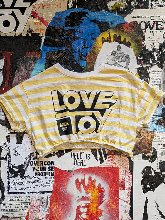 FOMO Collection Love Toy Crop Top - S - 953
