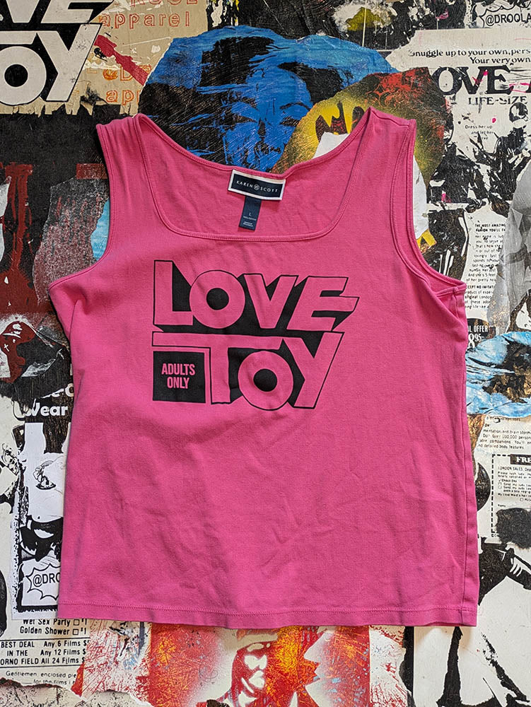 FOMO Collection Love Toy Tank Top - L - 956