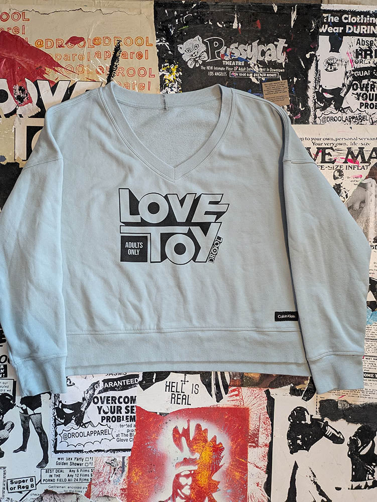 FOMO Collection Calvin Klein Love Toy Crop Top - L - 9616