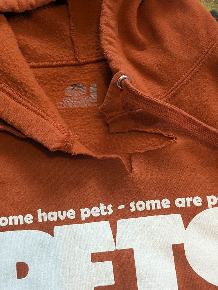 FOMO Collection DISTRESSED Pets Hoodie - M - 9911