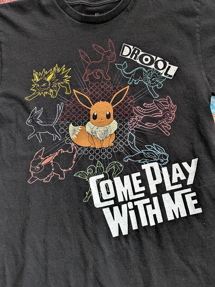 FOMO Collection Pokemon Come Play With Me  - M - 10026