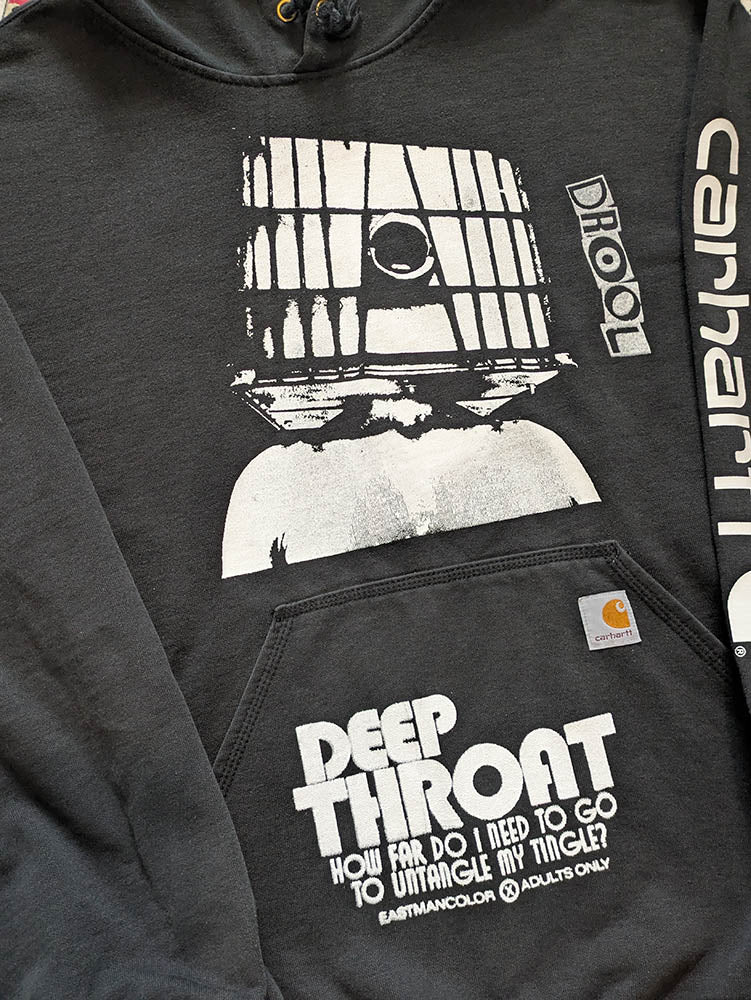FOMO Collection Collage Carhartt Glory Box / Deep Throat Hoodie  - 2XL - 10335