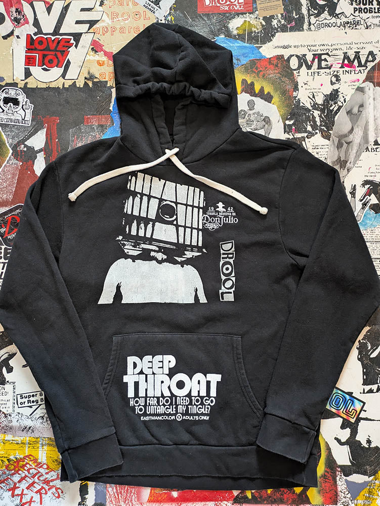 FOMO Collection Collage Don Julio Glory Box / Deep Throat Hoodie  - Large - 10338
