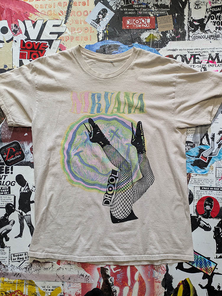 FOMO Collection Nirvana Legs T-Shirt - L - 10410