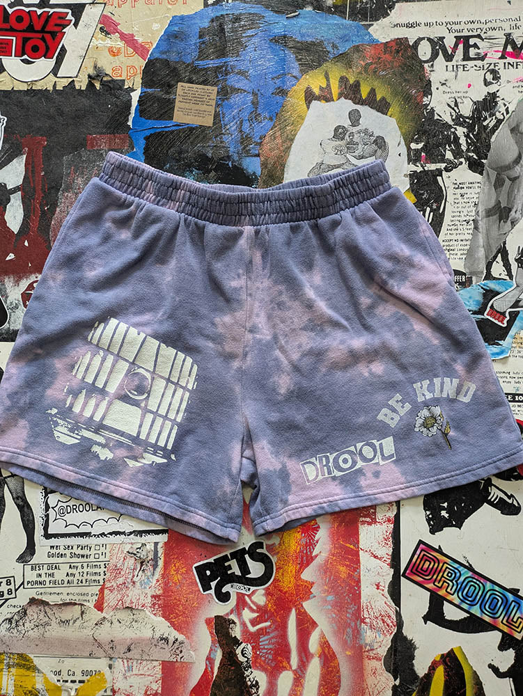FOMO Collection Be Kind Glory Box Shorts - L(Waist = 30" - Inseam = 4.5" - Length = 16") - 10435