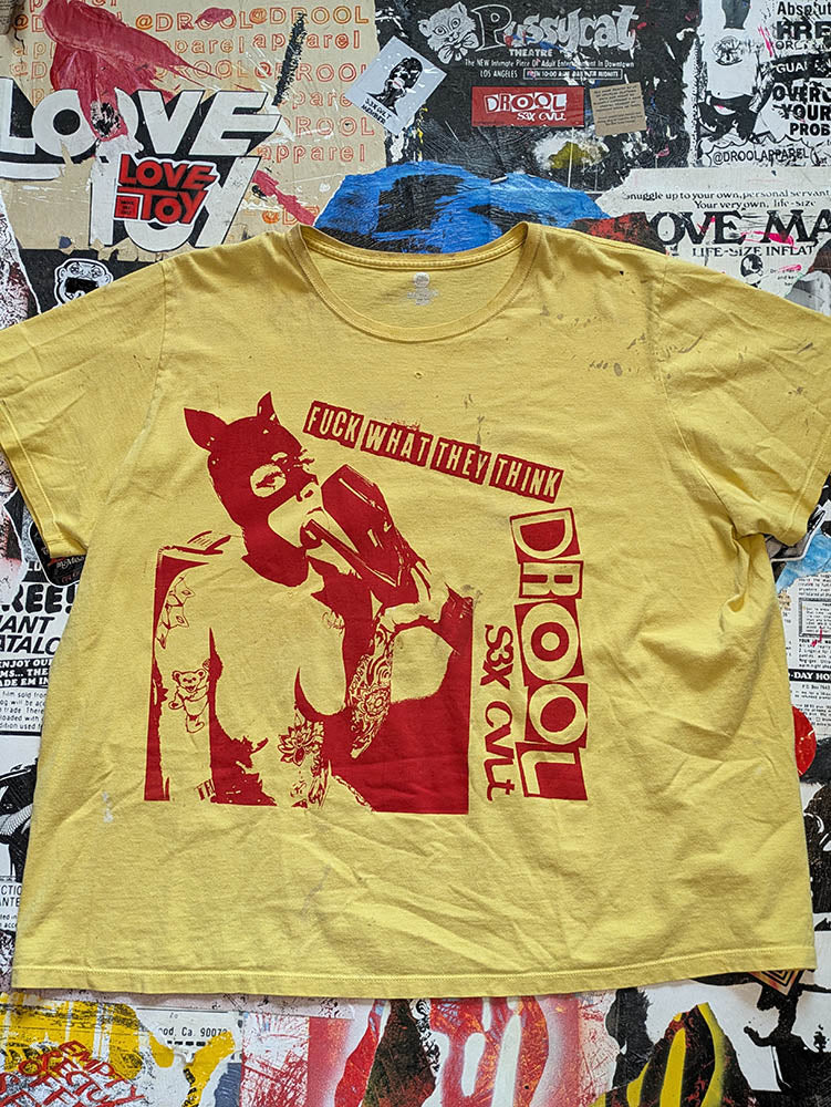 FOMO Collection DISTRESSED Collage Vice Girls T-Shirt  - 2XL - 10532