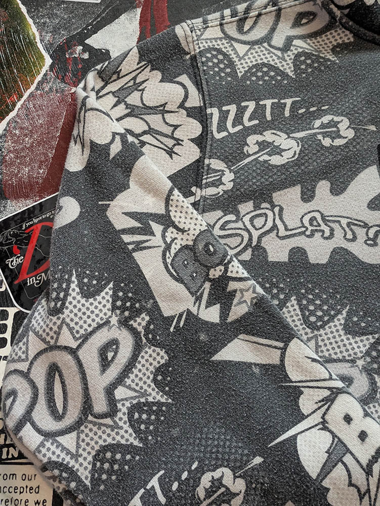 FOMO Collection Come Play With Me Raw Cut Crop Top Hoodie  - M - 10512