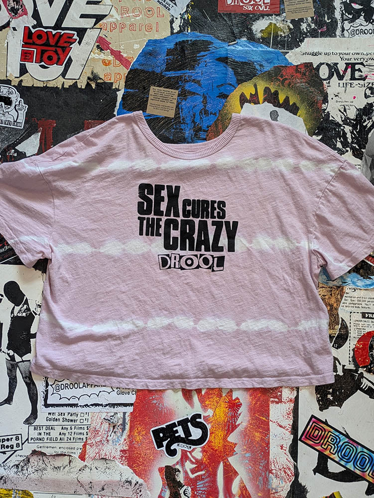 FOMO Collection S3X Cures The Crazy Crop Top  - M - 1059