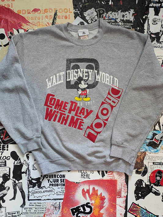 FOMO Collection Disney Come Play With Me Crewneck  - M - 1061
