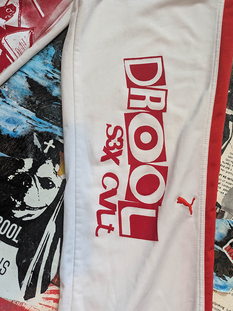 FOMO Collection Puma Rubber Nun In Detroit Sweatpants  - M(Waist = 28" - Inseam = 32" Length = 41") - 10616