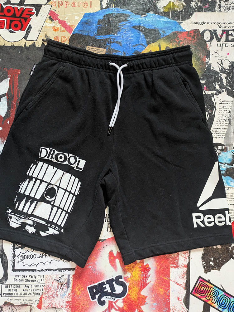 FOMO Collection Reebok Glory Box Shorts  - M(Waist = 30" - Inseam = 9" - Length = 20") - 10626