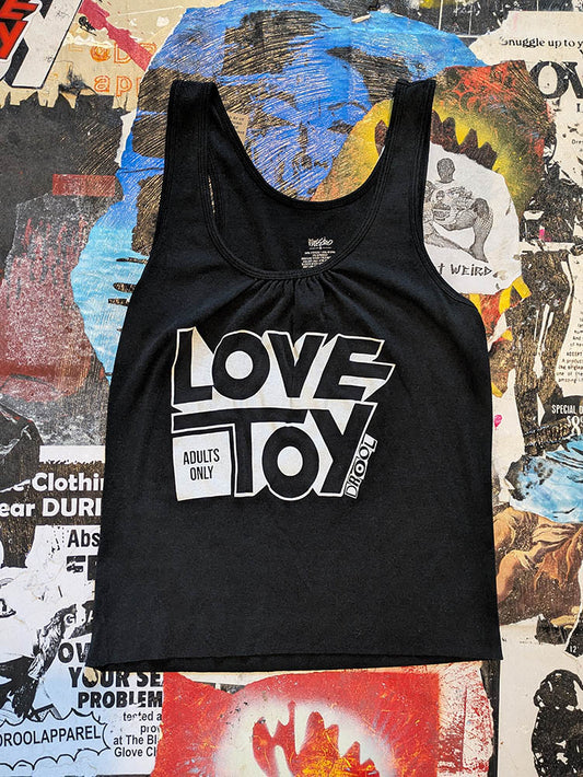FOMO Collection Love Toy Raw Cut Tank Top  - M - 10815