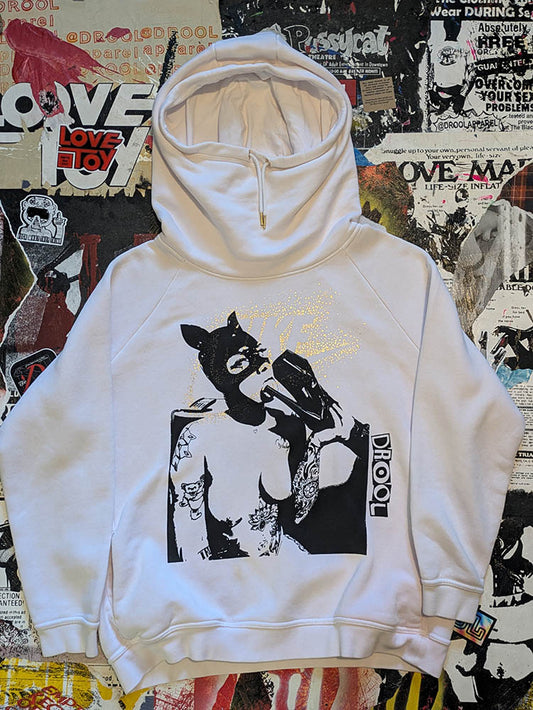 FOMO Collection DISTRESSED Nike Vice Girls Hoodie  - XL - 10819