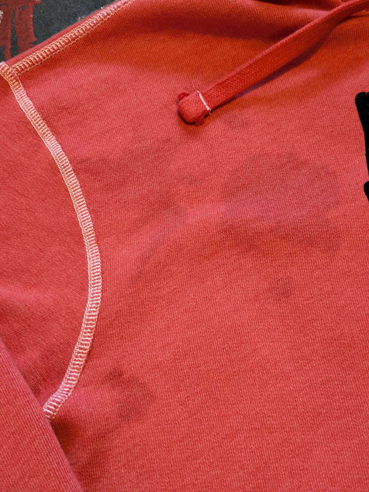 FOMO Collection DISTRESSED Ralph Lauren Collage Glory Box / s3x Cures The Crazy Hoodie  - L - 10820