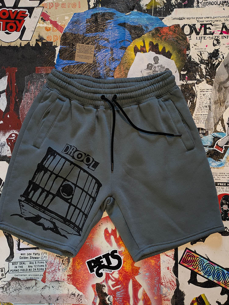FOMO Collection Glory Box Shorts  - M(Waist = 32", Inseam = 7", Length = 18") - 10827