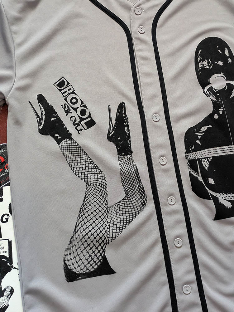 FOMO Collection Collage Manifesto / Legs Baseball Jersey  - XL - 10925