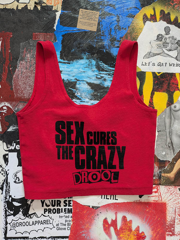 FOMO Collection S3x Cures The Crazy Crop Top  - S - 10928