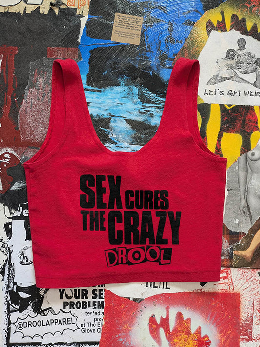FOMO Collection S3x Cures The Crazy Crop Top  - S - 10928