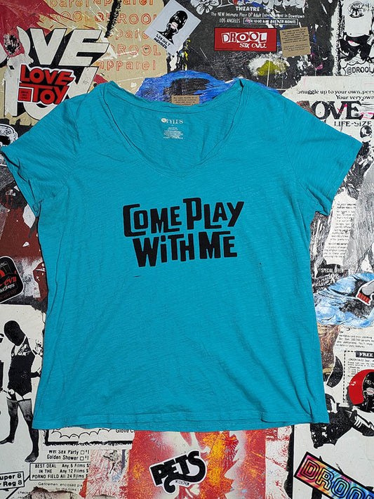FOMO Collection Come Play With Me T-Shirt- XL - 1107