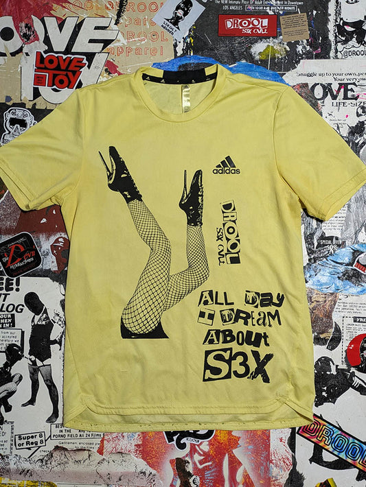FOMO Collection A.D.I.D.A.S. Legs T-Shirt- S - 1108