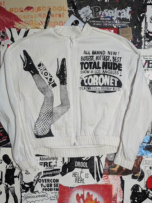 FOMO Collection Lulumon Collage Legs / Burlesque (front and back) Jacket  - M - 11015