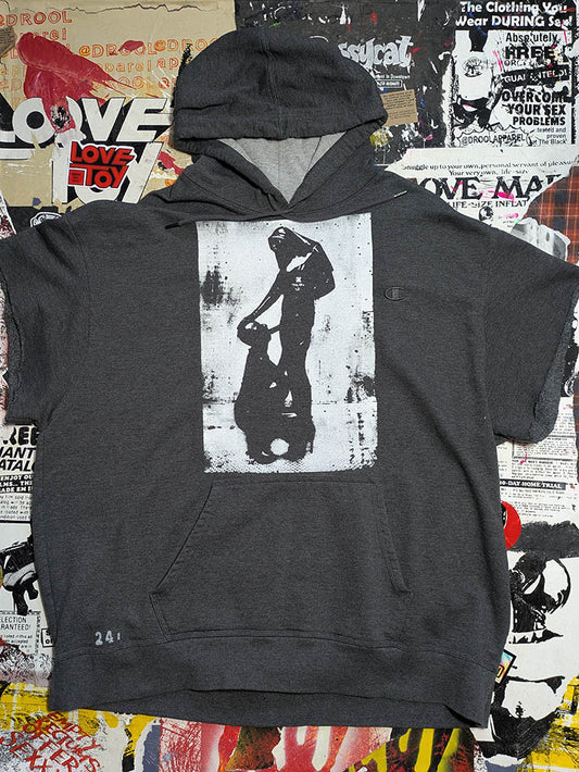 FOMO Collection Champion Sunday Service Raw Cut Hoodie - 3XL - 11022