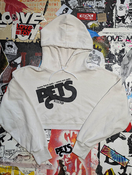 FOMO Pets Raw Cut Crop Top Hoodie - S - 11027