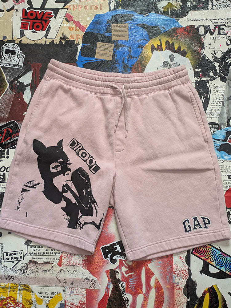 FOMO Collection - Vice Girls Shorts - L(Waist = 34" - Inseam = 8.5" - Length = 20") - 11123