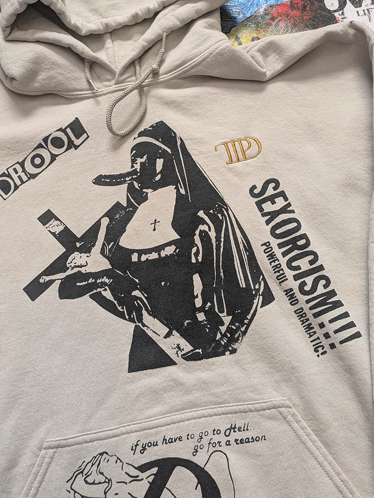 FOMO Collection - Collage Magdalene / Devil In Miss Jones Hoodie - XL - 11124