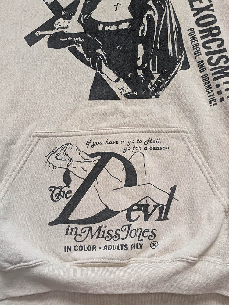 FOMO Collection - Collage Magdalene / Devil In Miss Jones Hoodie - XL - 11124