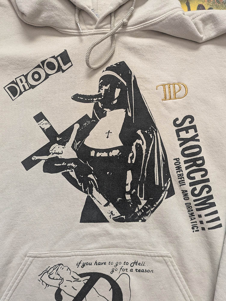 FOMO Collection - Collage Magdalene / Devil In Miss Jones Hoodie - XL - 11124