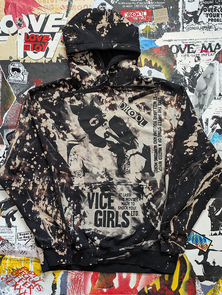 FOMO Collection - Collage Vice Girls Hoodie - L - 11127