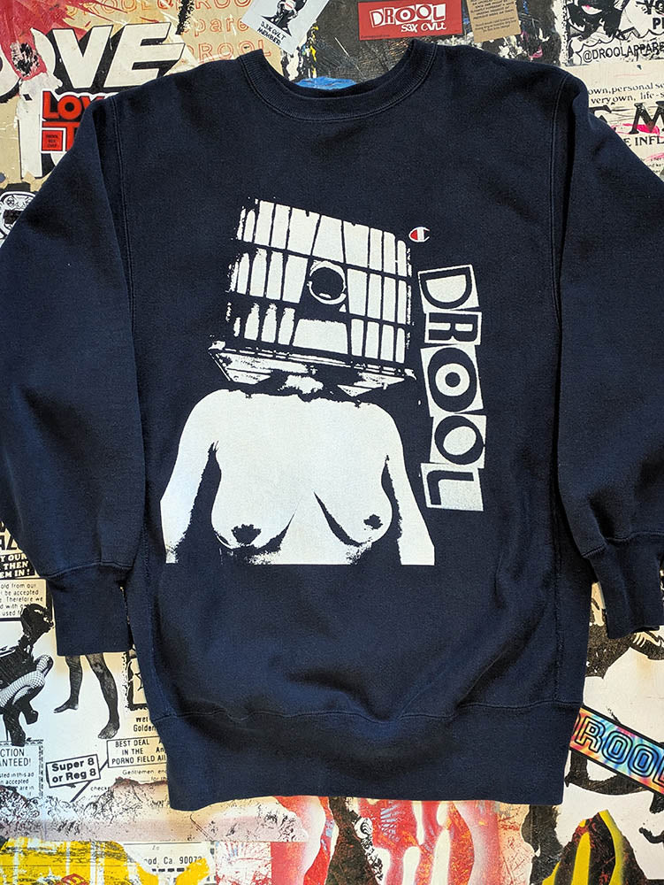 FOMO Collection - Vintage Made In USA Glory Box Crewneck(Dress) - 2XT - 11222