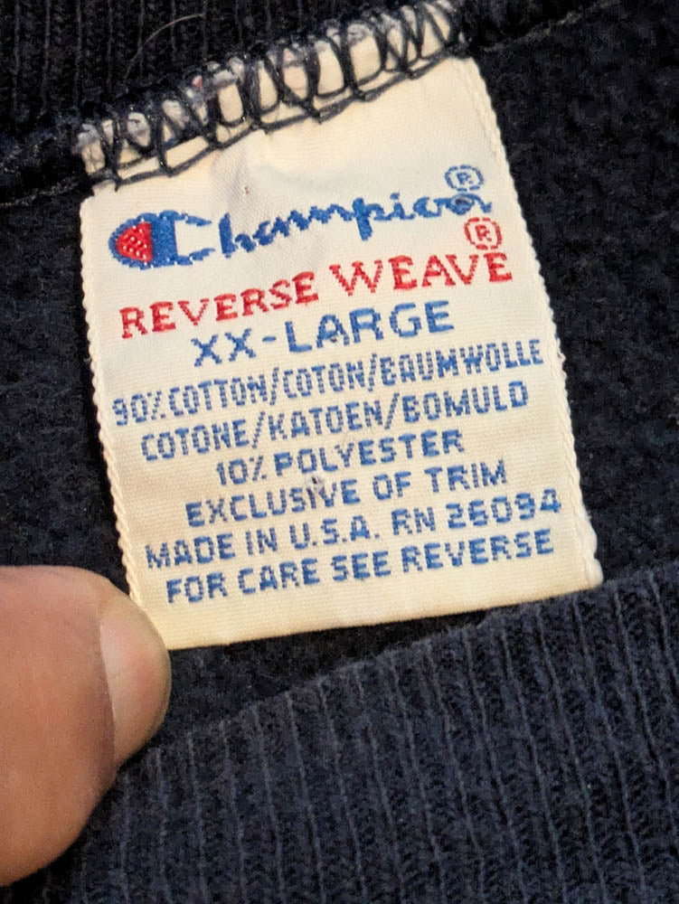FOMO Collection - Vintage Made In USA Glory Box Crewneck(Dress) - 2XT - 11222