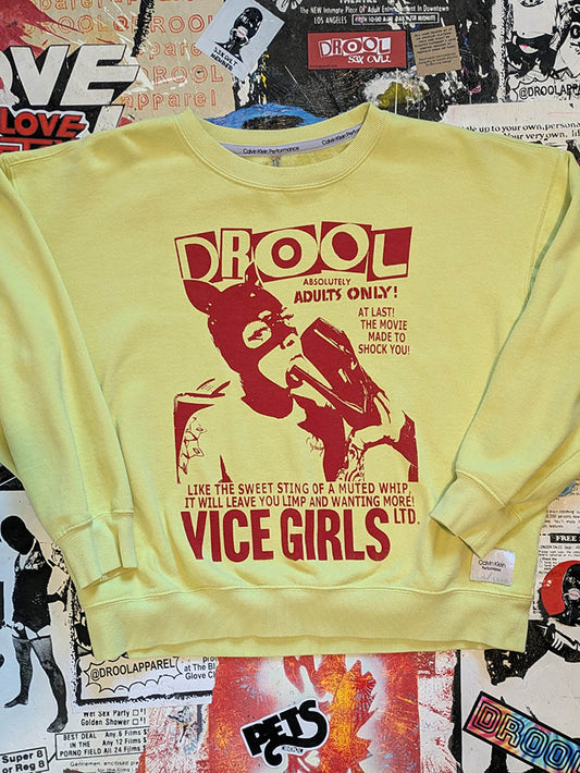FOMO Collection - Calvin Klein Vice Girls Crewneck - XL - 11223
