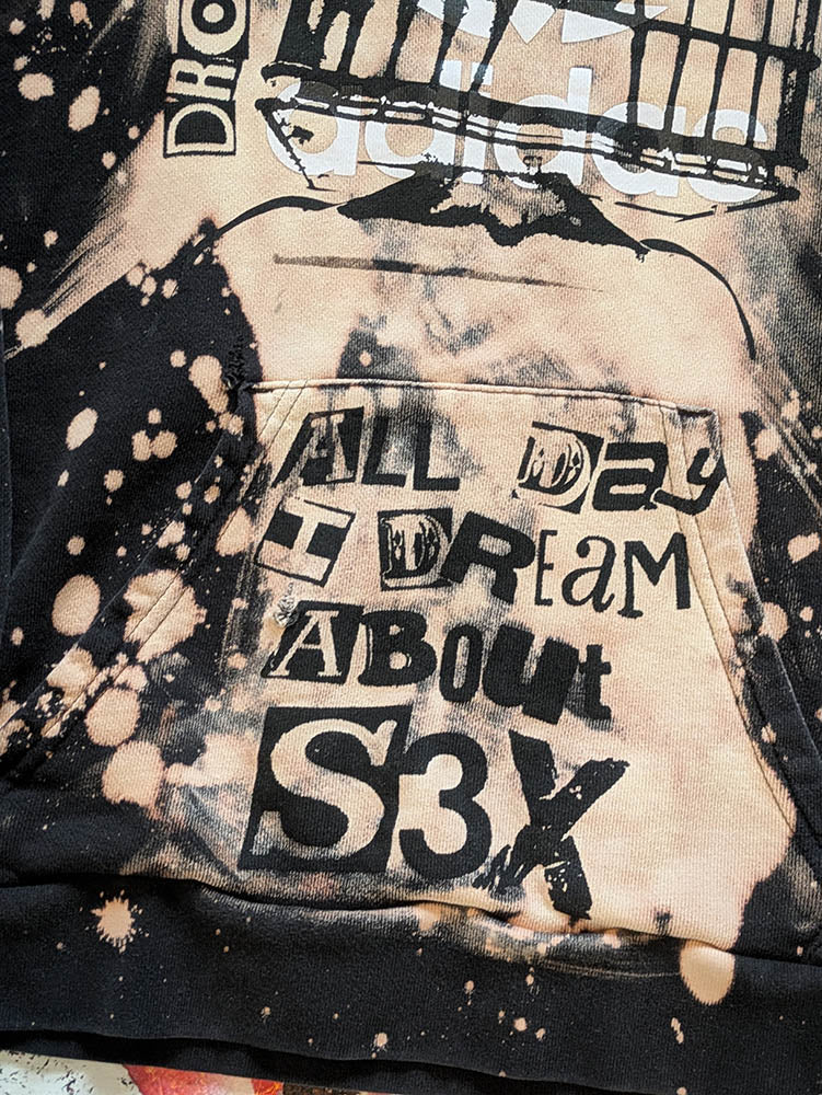 FOMO Collection - Collage A.D.I.D.A.S. Glory Box Hoodie  - S - 11228