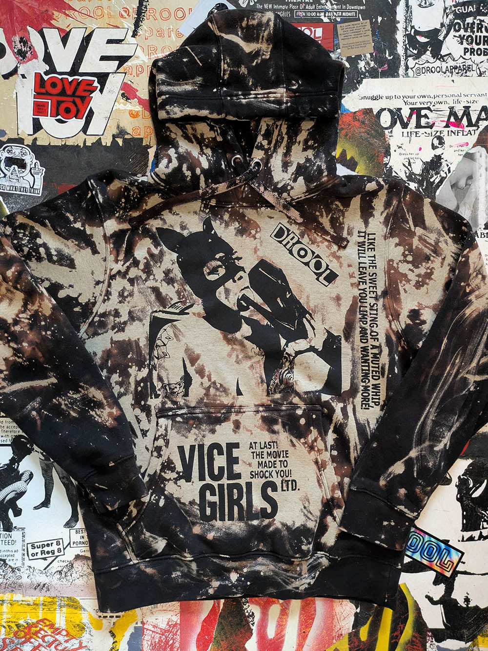 FOMO Collection - Collage Vice Girls Hoodie  - M - 11230