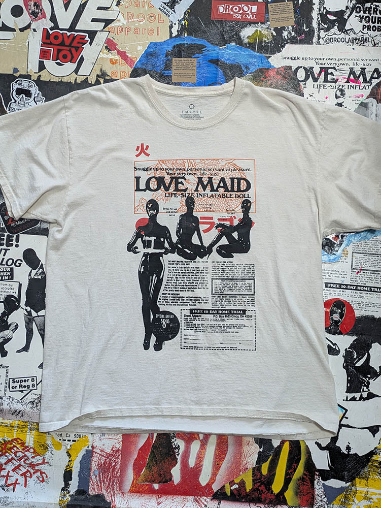 FOMO Collection - Love Maid T-Shirt - XL - 11315