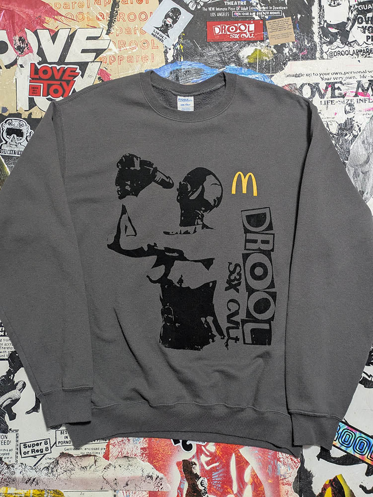 FOMO Collection - McDonald's Hungry Crewneck - L - 11424