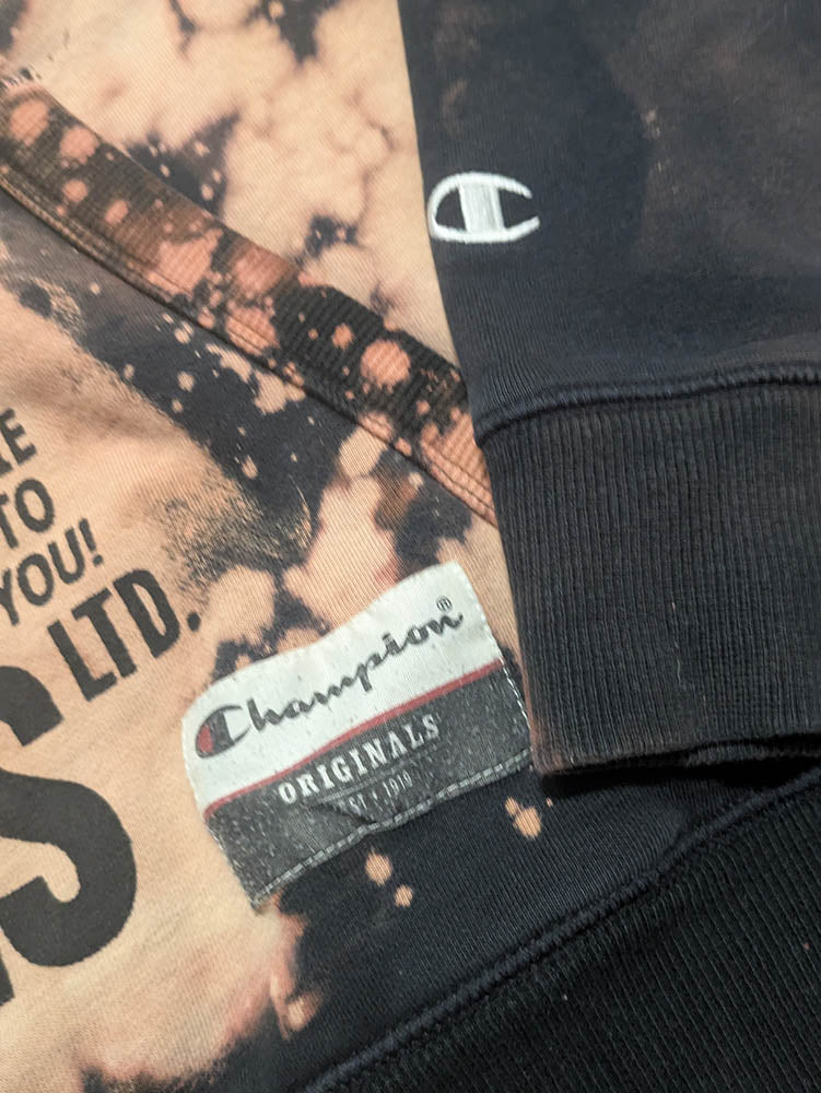 FOMO Collection - Collage Champion Vice Girls Hoodie - XL - 1148