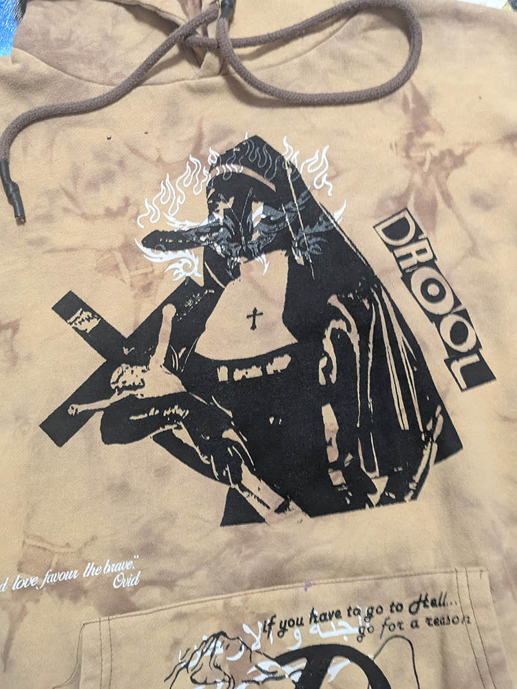 FOMO Collection - Collage Magdalene / Devil In Miss Jones Hoodie - S - 1145