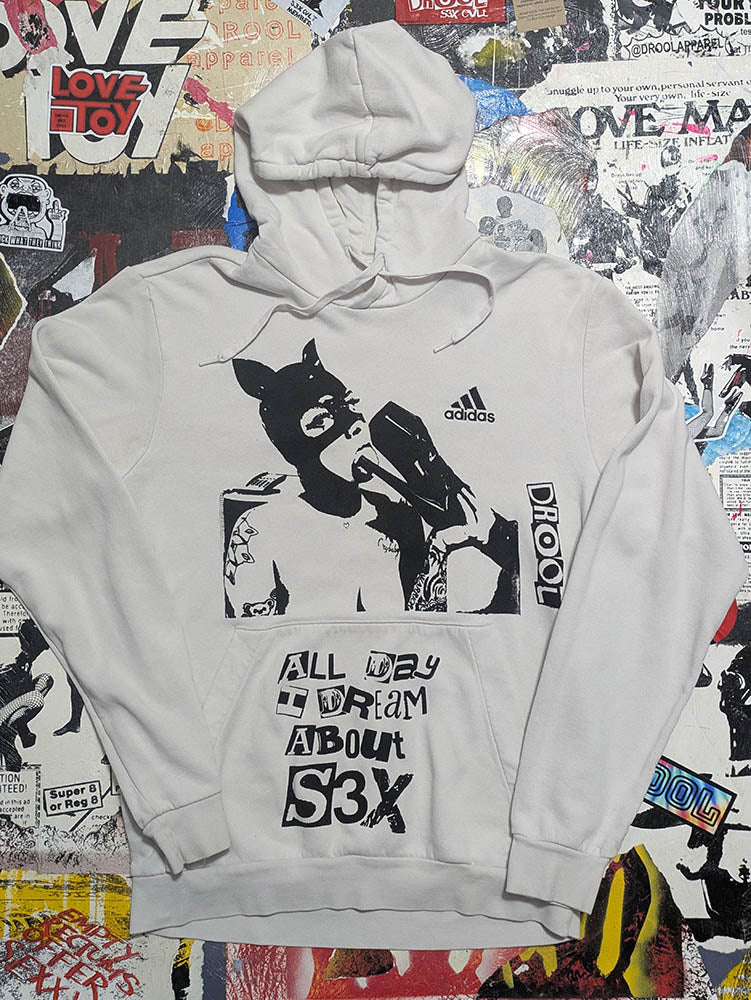 FOMO Collection - Collage A.D.I.D.A.S. Vice Girls Hoodie - M - 1143