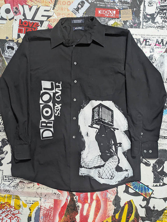 FOMO Collection - Box Head Love Sleeve Shirt - L - 1142
