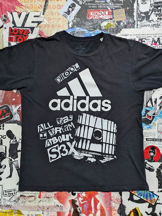 FOMO Collection - Collage A.D.I.D.A.S. Glory Box T-Shirt - L - 1155