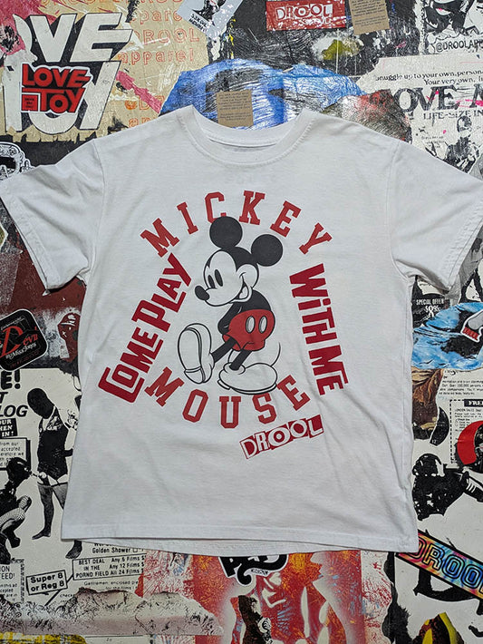 FOMO Collection - Mickey Mouse Come Play With Me T-Shirt - L - 1156