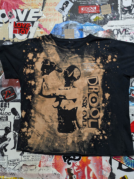 FOMO Collection - DISTRESSED Hog's Breath Saloon Hungry T-Shirt - 2XL - 1157