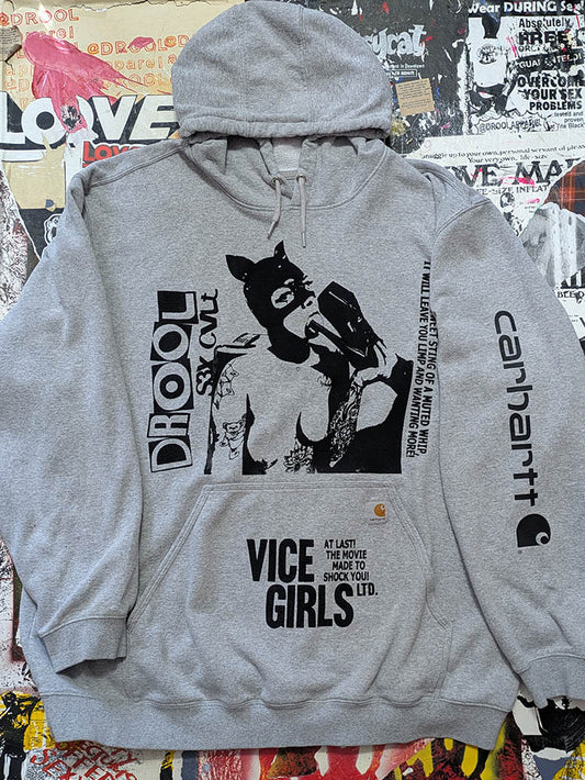 FOMO Collection - Collage Carhartt Vice Girls Hoodie - 4XLT - 11523