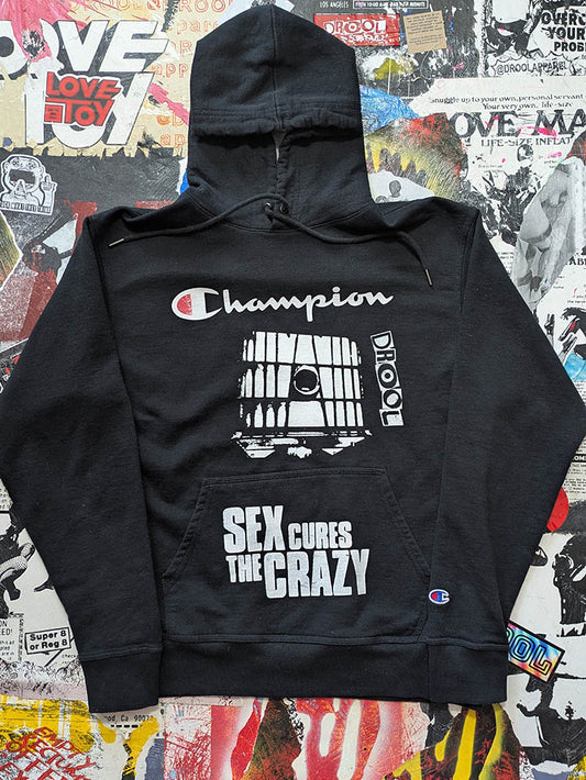 FOMO Collection - Champion Collage Glory Box / S3x Cures The Crazy Hoodie - M - 11524